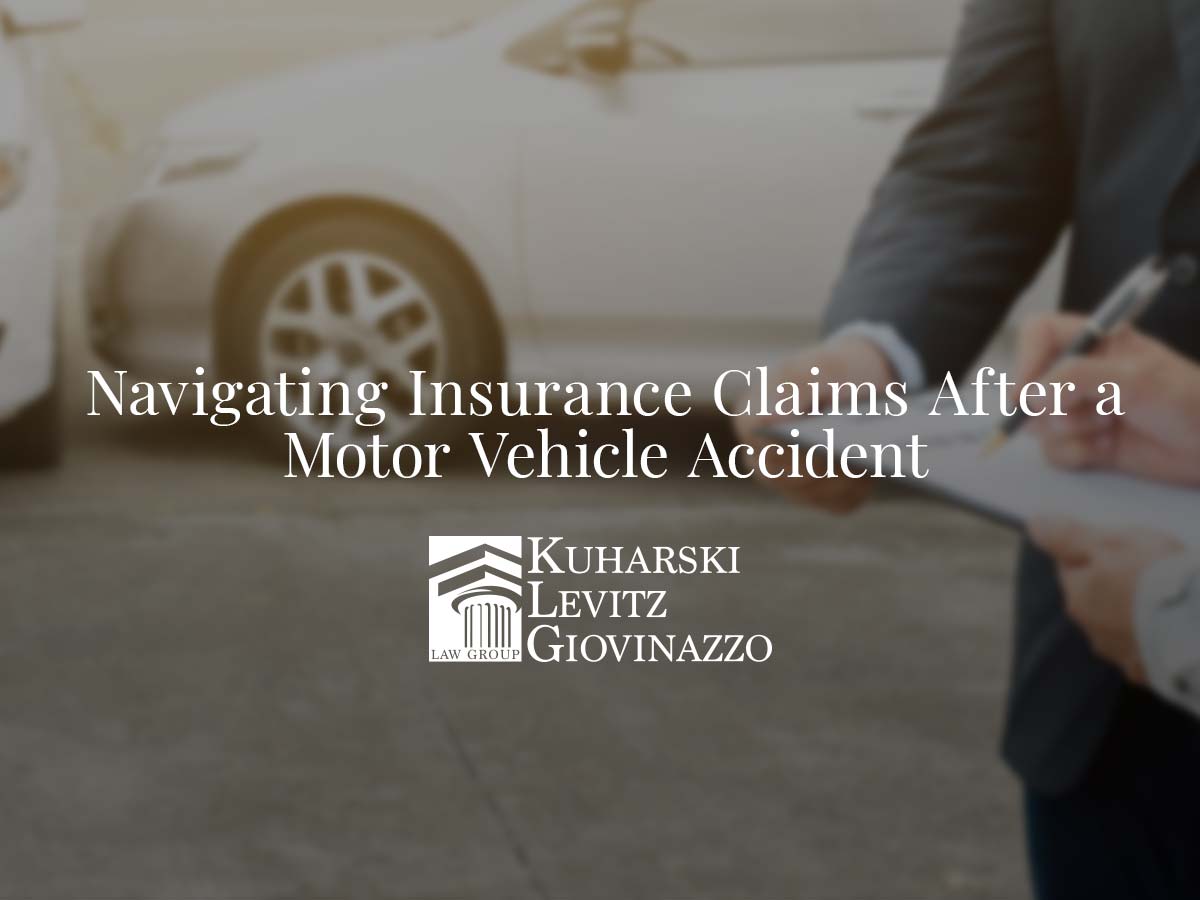 Navigating Insurance Claims After a Motor Vehicle Accident