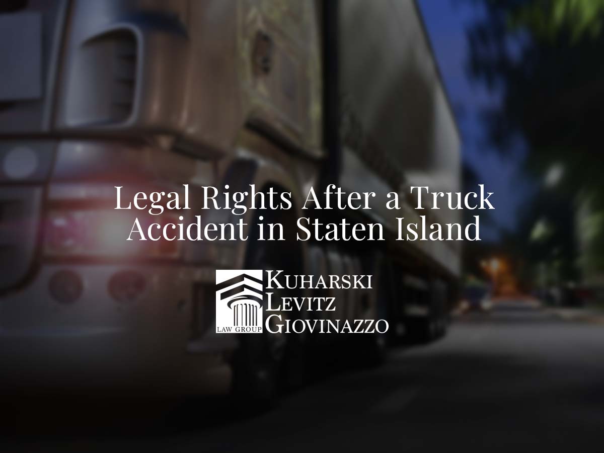Understanding Your Legal Rights After a Truck Accident in Staten Island